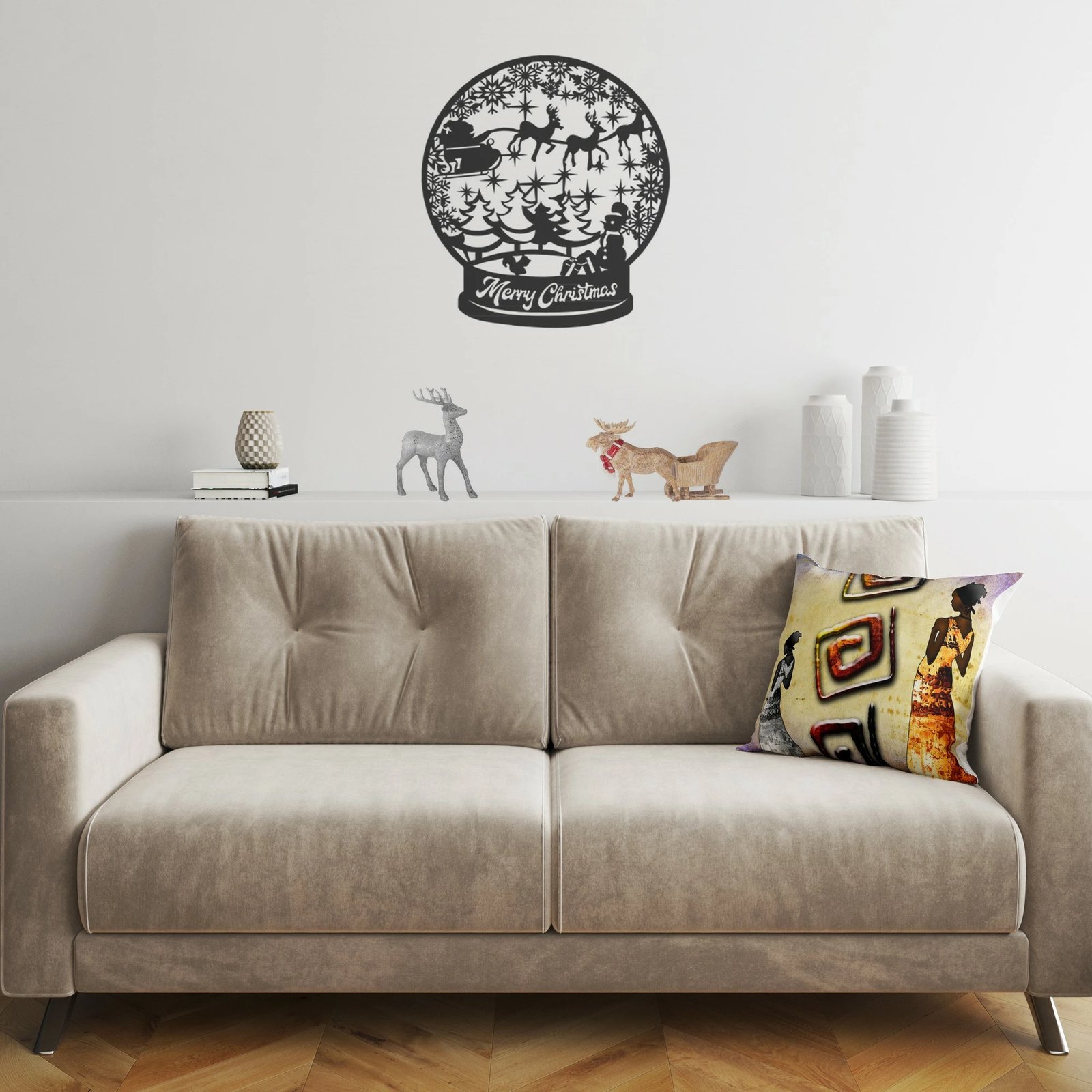 Jastëk dekorativ Evila Originals, A11940, shumëngjyrësh, 43x43cm