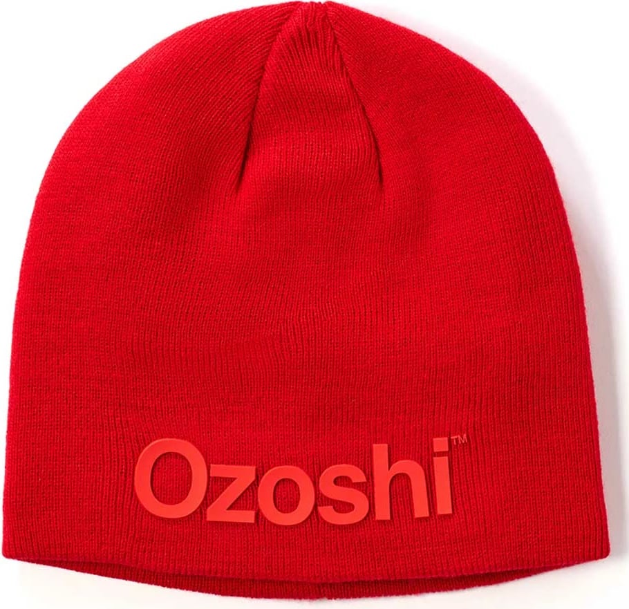 Kapelë dimri unisex Ozoshi, e kuqe