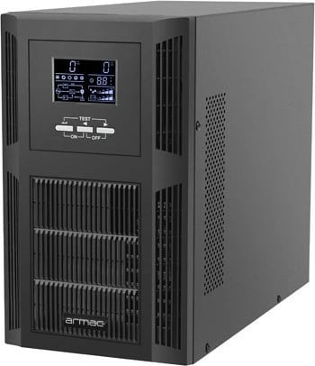 UPS Armac O/3000I/PF1, 3000VA, 8x IEC-C13, Tower, Ekran LCD, e zezë