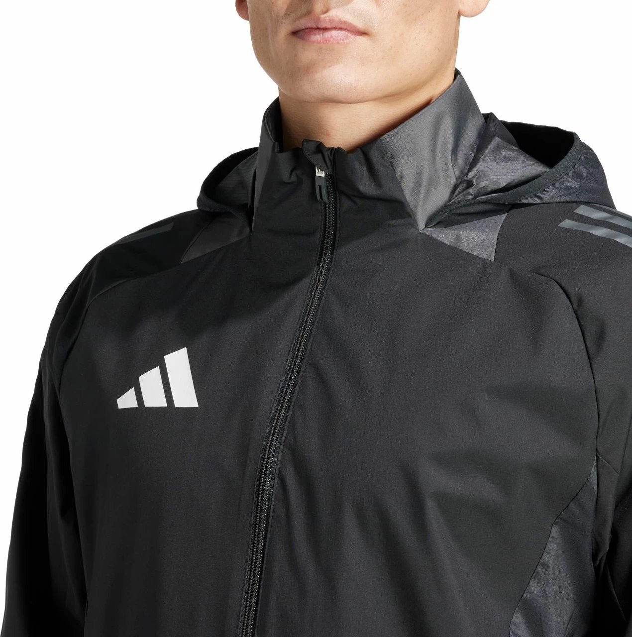 Jakne shiu për meshkuj adidas, e zezë