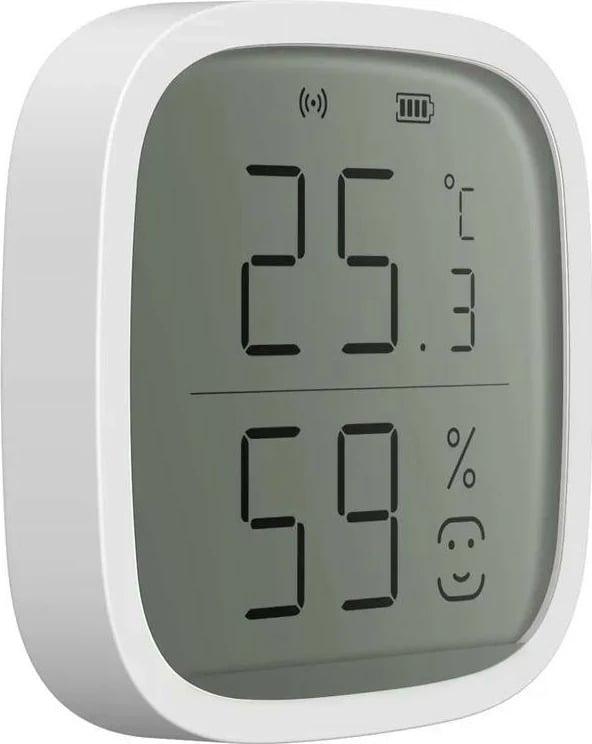 Sensor temperature dhe lagështie Extralink Smart Life, ZigBee, i bardhë
