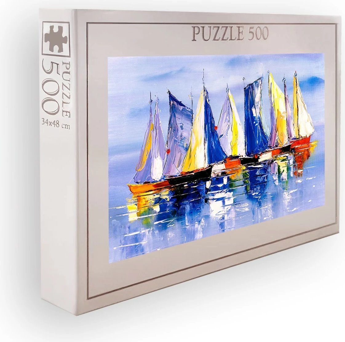 Puzzle 500 copë, Evila Originals, shumëngjyrësh, PZL_0134_500