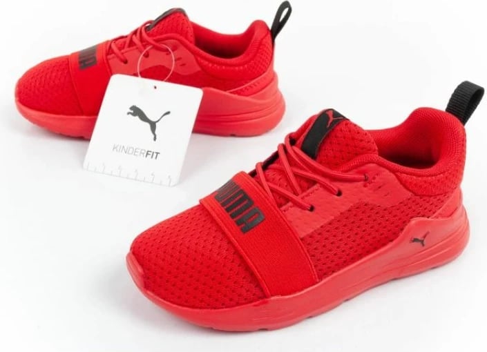 Atlete për fëmijë Puma, të kuqe