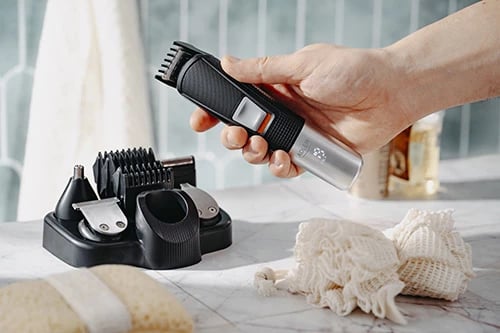 Set grooming 5 në 1, Adler AD 2943, LED, 2 shpejtësi, bazë karikimi, USB-C