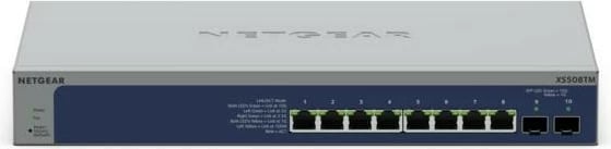 Switch NETGEAR XS508TM, Managed, 8x10G, 2xSFP+, gri