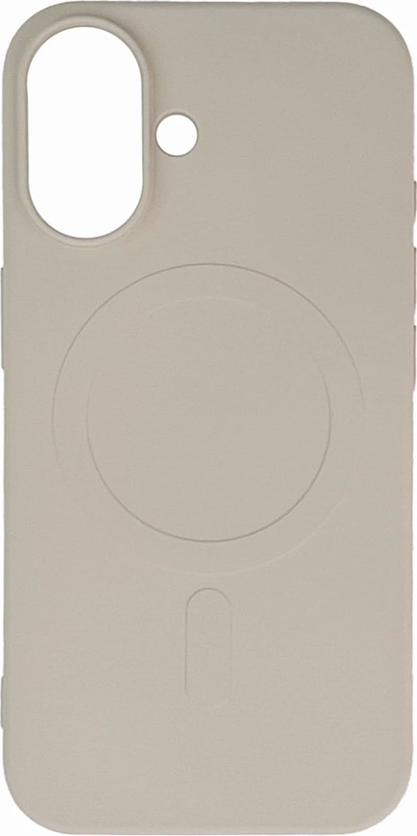 Mbështjellës Hurtel Liquid Silicone Case me MagSafe për Samsung Galaxy A56 5G, Bezhe