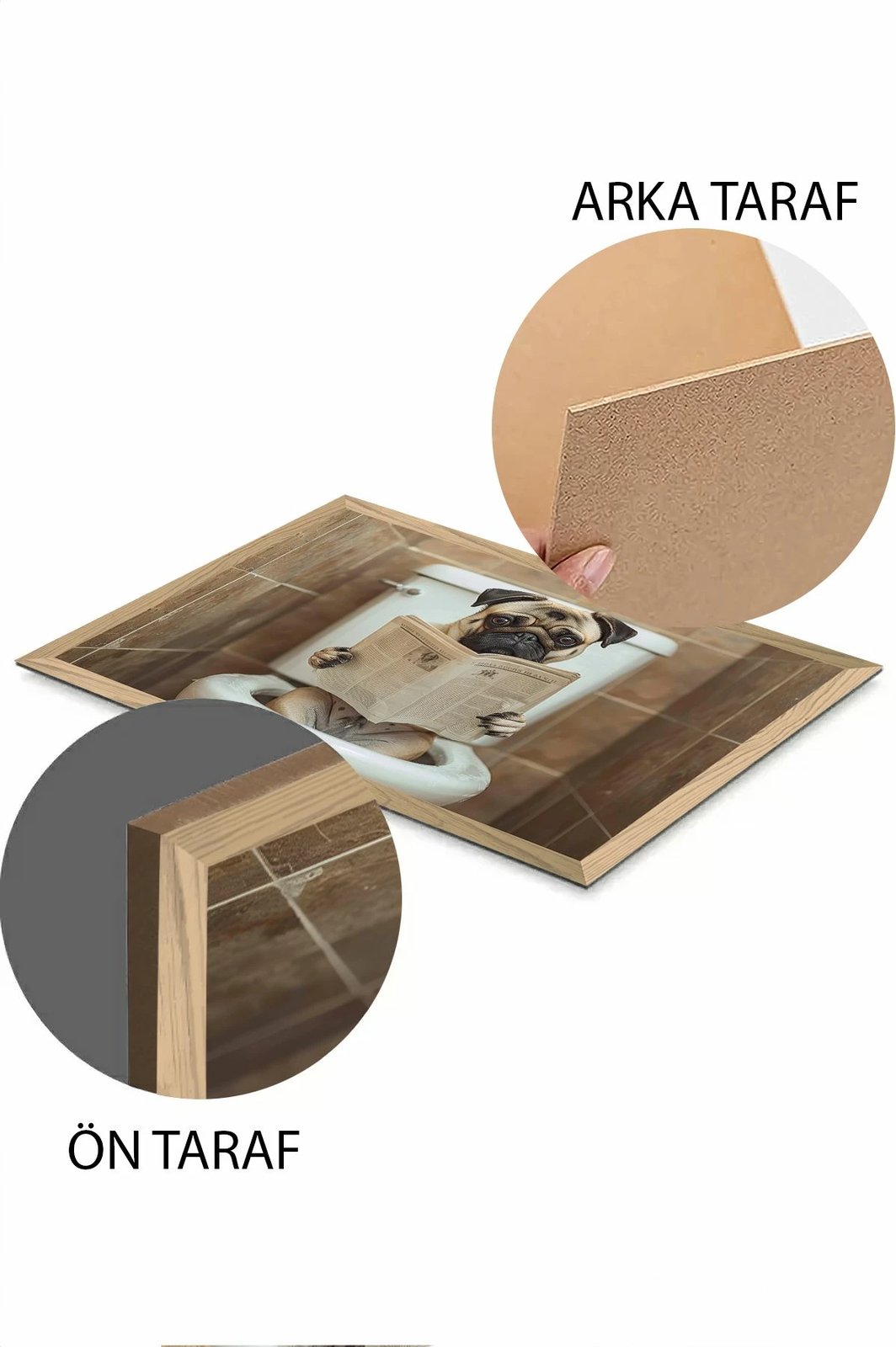 Pikturë dekorative për mur, Arthynmodelyty3348-30, shumëngjyrëshe, Wallity, 33x48cm