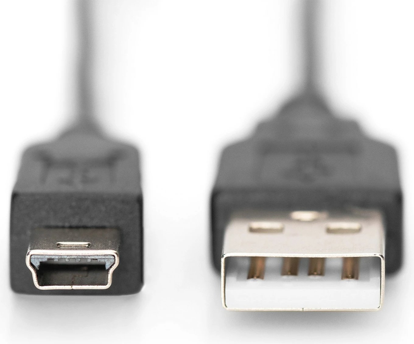 Kabëll USB 2.0 Digitus, 1m, USB A në Mini-USB B, i zi Kabëll USB 2.0 Digitus, 1m, USB A në Mini-USB B, i zi