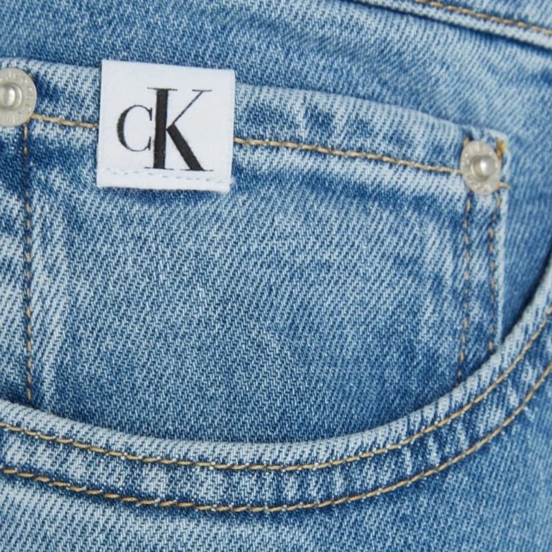 Pantallona Calvin Klein për meshkuj, të kaltra