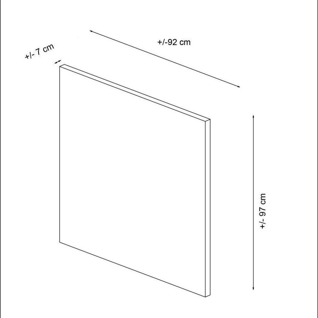 Panel krevatit Hanah Home, Safir 90, bezhë