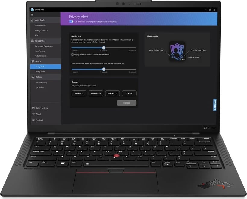 Laptop Lenovo ThinkPad X1 Carbon Touchscreen, 14", Intel core i7, 32GB RAM, 1TB SSD, Intel Iris Xe, i zi 