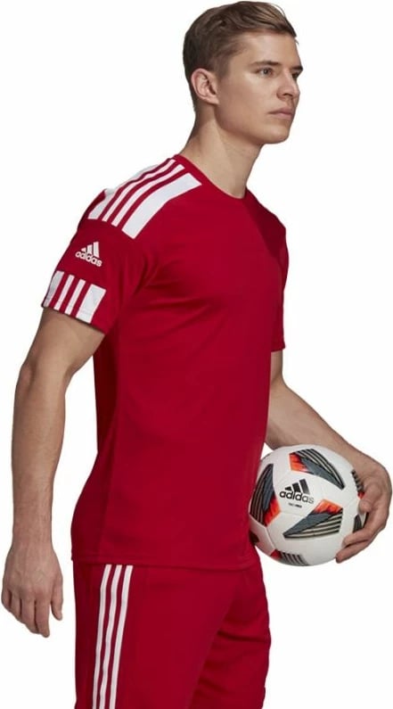 Fanellë futbolli adidas për meshkuj, e kuqe