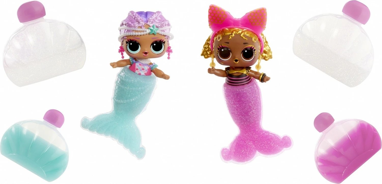 Set lodrash L.O.L. Surprise Mermaids, MGA, 12 copë, plastikë, për vajza