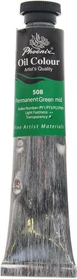 Ngjyrë vaji PHOENIX 508, Permanent Green Mid, tub 50ml