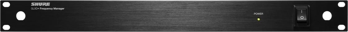 Menaxher frekuencash SHURE GLXD+FMZ4/LC-E për sisteme wireless digjitale dual band, i zi