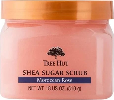 Scrub trupi Tree Hut Shea Sugar Moroccan Rose uniseks 510g