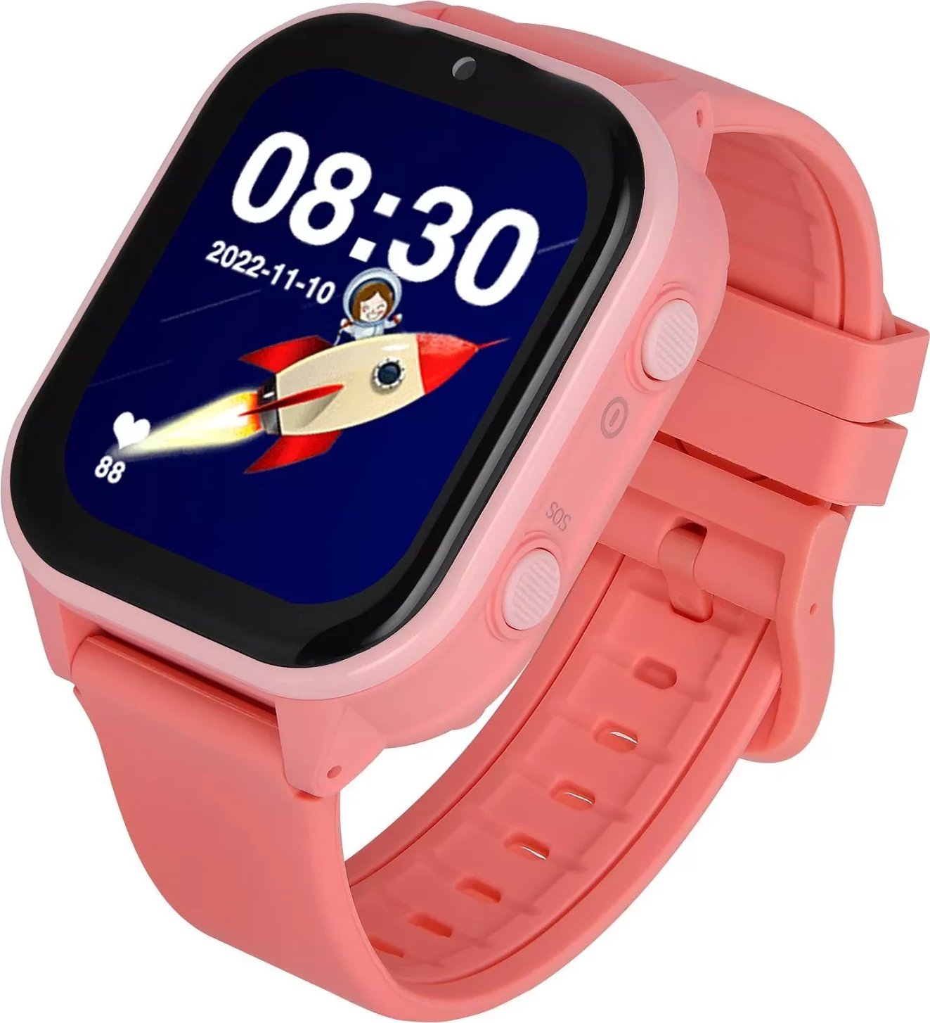 Smartwatch për fëmijë Garett Kids Sun Ultra, 4G, rozë