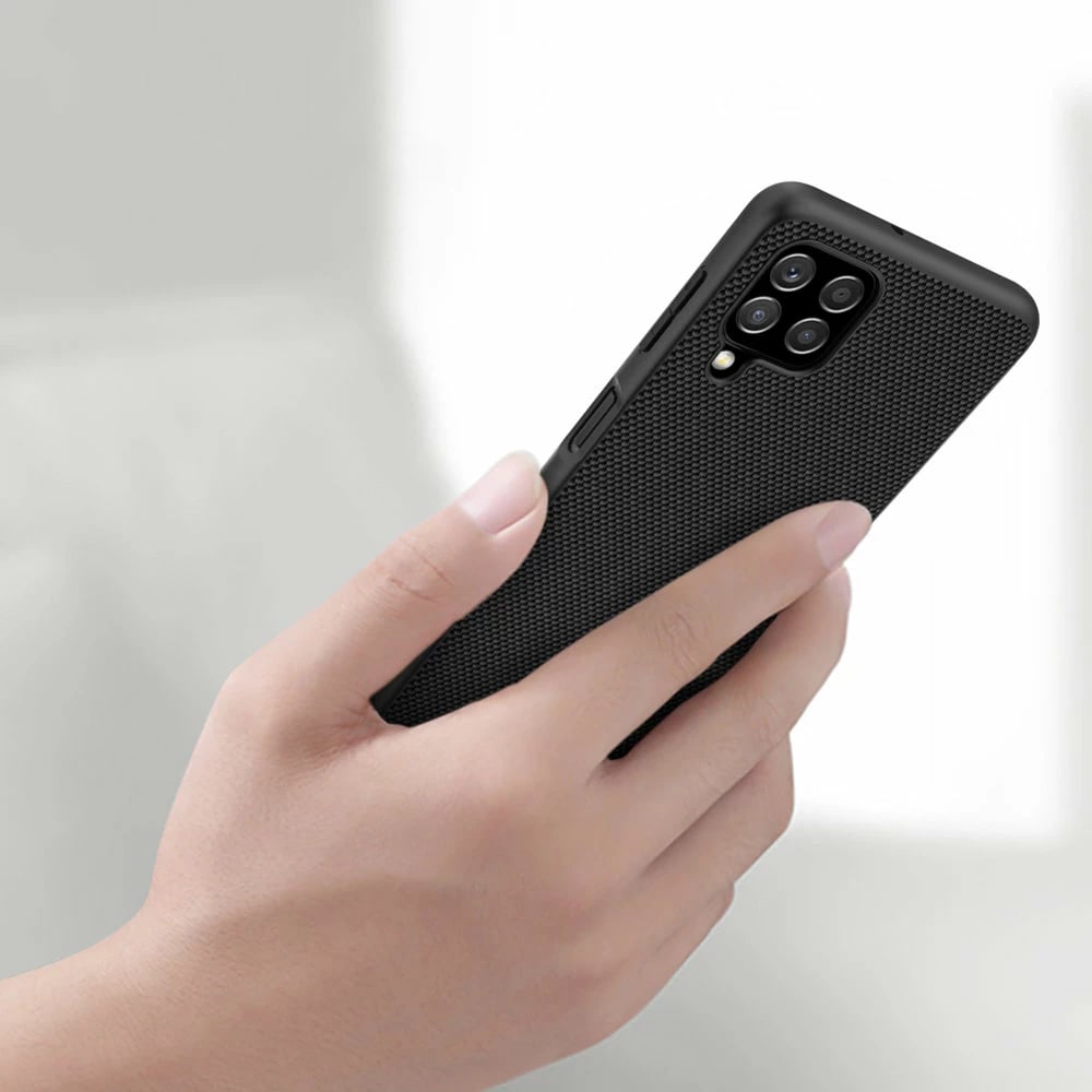 Mbështjellës Nillkin Textured Case për Samsung Galaxy A22 4G, i zi
