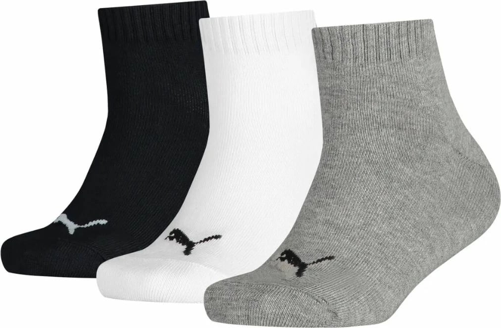 Çorape për fëmijë Puma, gri, të bardha, të zeza Çorape për fëmijë Puma, gri, të bardha, të zeza