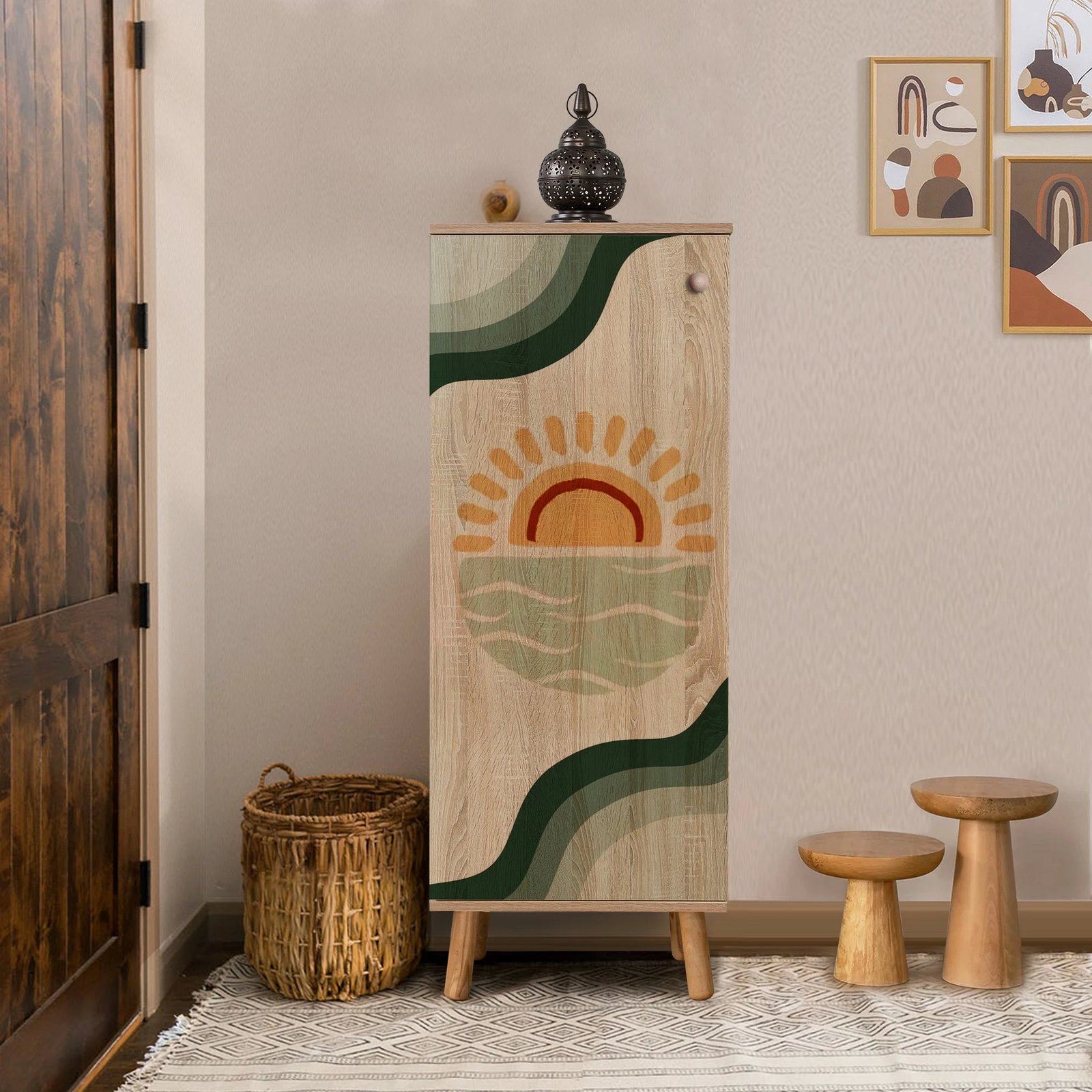 Dollap për këpuca Skye Decor, ngjyrë sonomo, Vegas - S 930