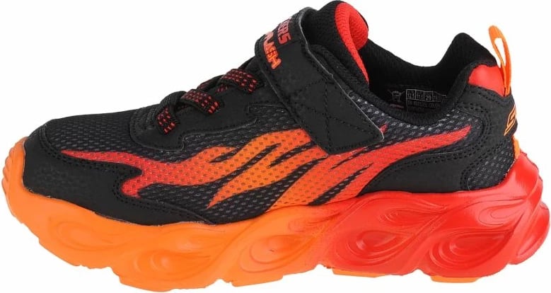 Atlete fëmijë Skechers, të zeza