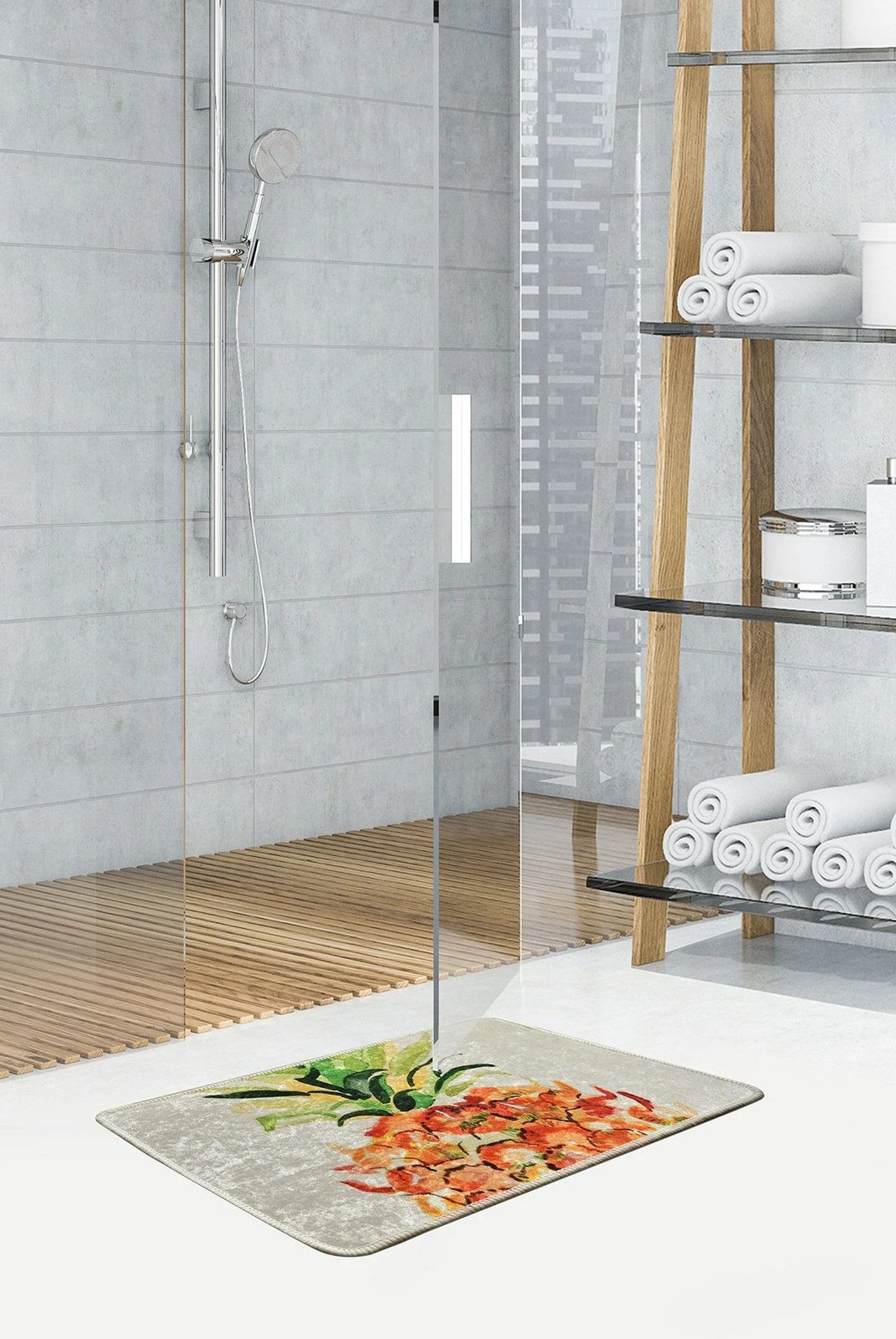 Tapet banjoje Mijölnir, ngjyrë pishe, 40x60cm