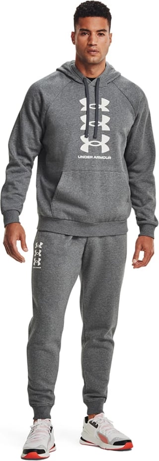 Pantallona sportive Under Armour për meshkuj, të hirtë