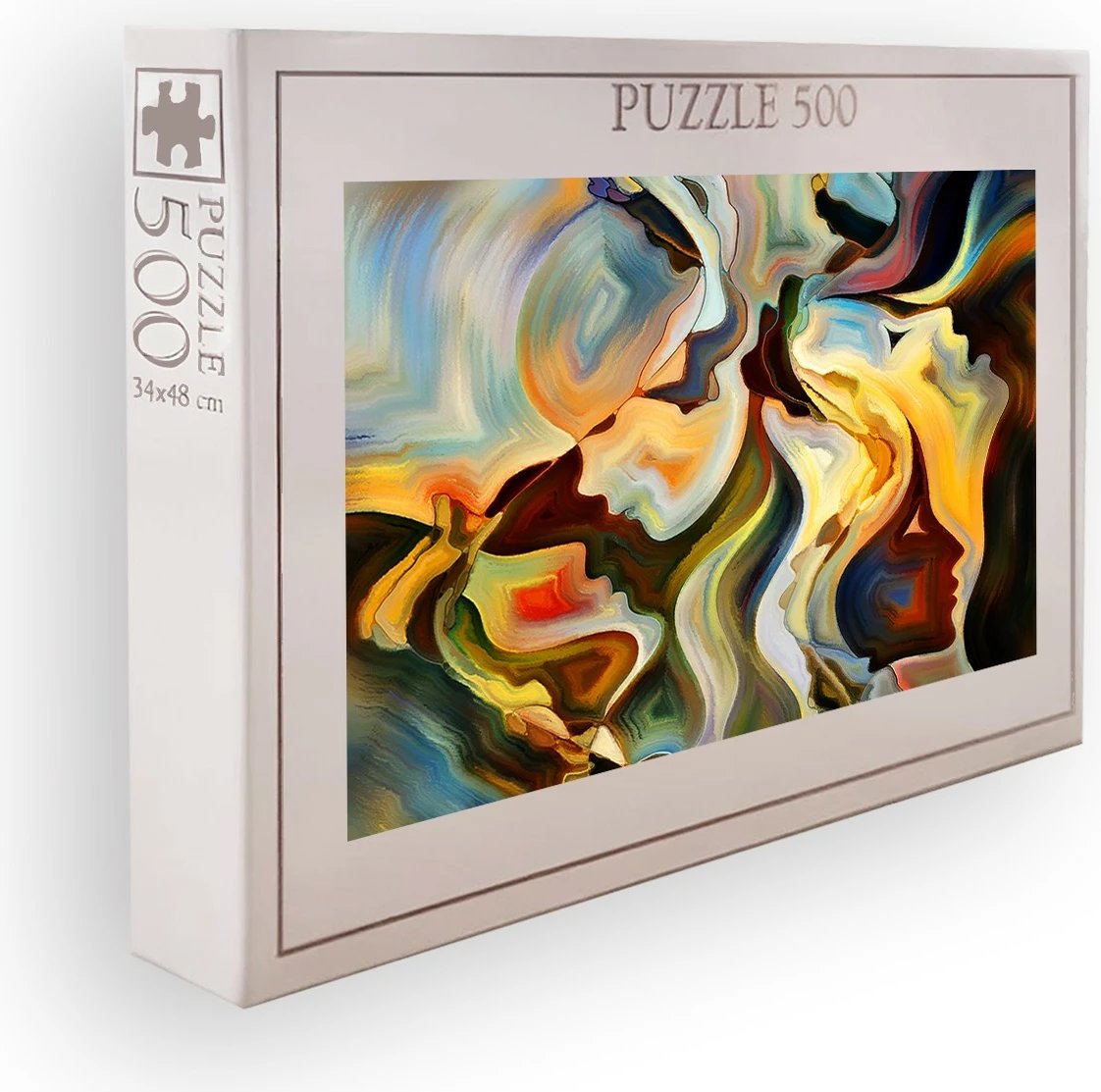 Puzzle 500 copa, shumëngjyrësh, Evila Originals, PZL_098_500