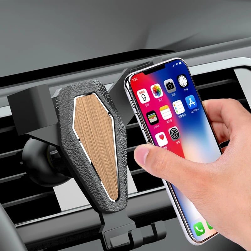 Mbështjellës graviteti për celular Hurtel YC07, për makinë, argjend