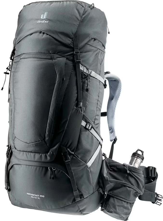 Çantë shpine Deuter Aircontact Pro 65+10 SL për gra, grafit