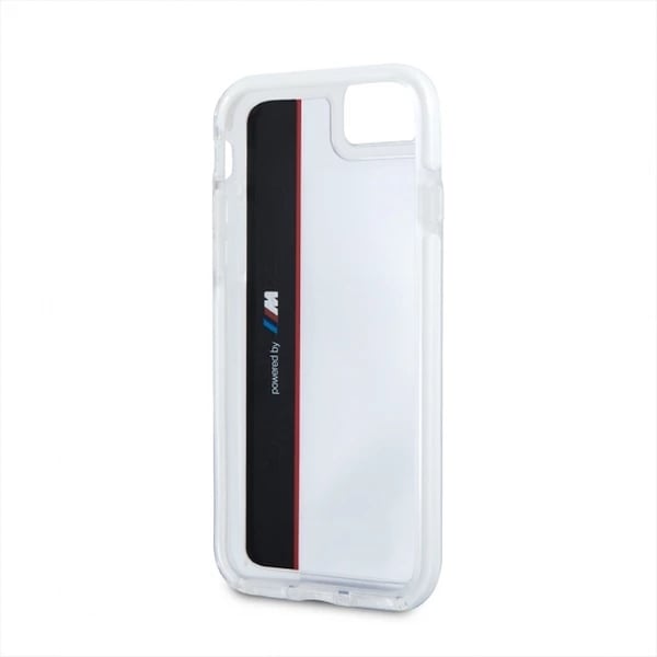 Mbështjellës BMW BMHCP7SPVNA për iPhone 7/8/SE 2020/SE 2022, transparent navy, shockproof