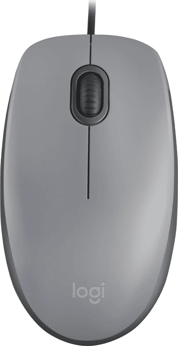 Maus Logitech M110 Silent 910-006760 me kabllo gri