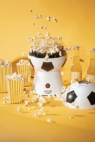 aparat kokoshkash, Adler AD 4479, 1200W, përgatitje me ajër të nxehtë pa vaj, kapak-enë servirjeje, plastikë, prizë E/F, bardh e zi