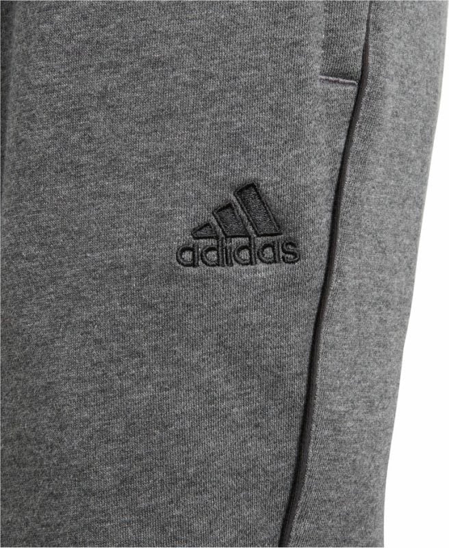 Pantallona sportive për fëmijë adidas Core 18, gri