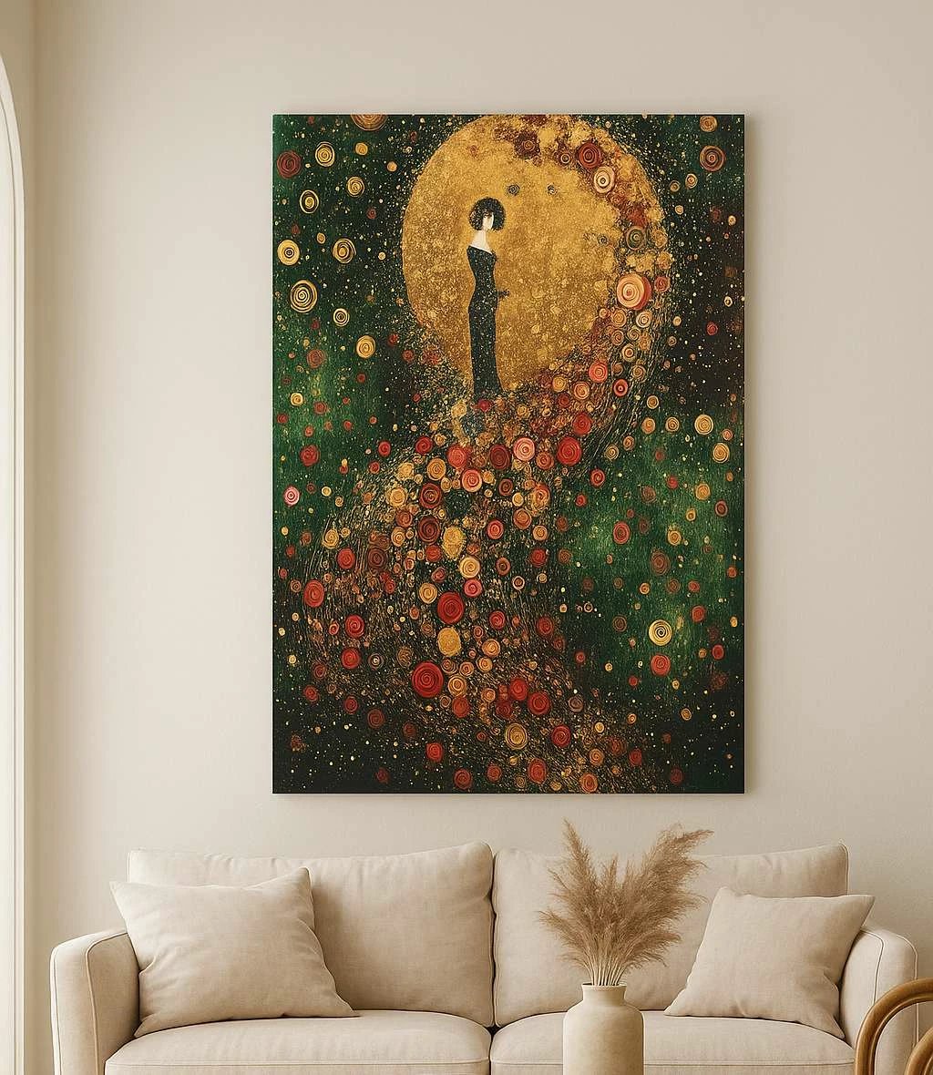 Pikturë dekorative në kanavacë, shumëngjyrëshe, Wallity, Hm_Cnvs26-45, 50x70cm