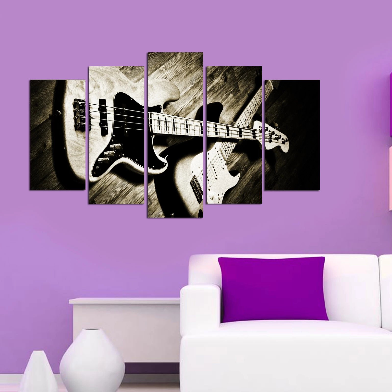 Pikturë dekorative MDF, 5 pjesë, Wallity, 5PMDF-53