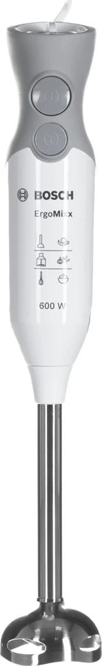 Blender zhytës Bosch MSM66150, Argjendtë dhe i Bardhë, 600 W