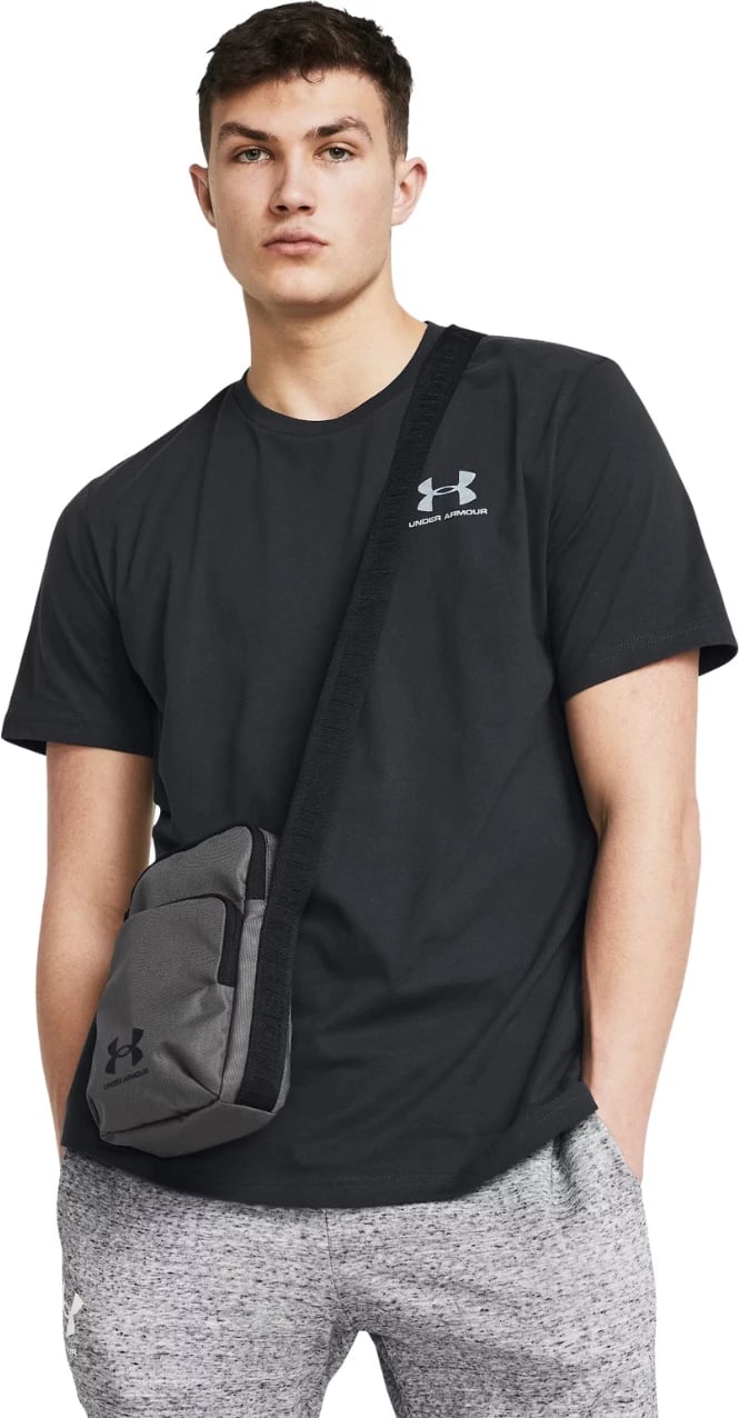 Çantë crossbody Under Armour unisex, gri