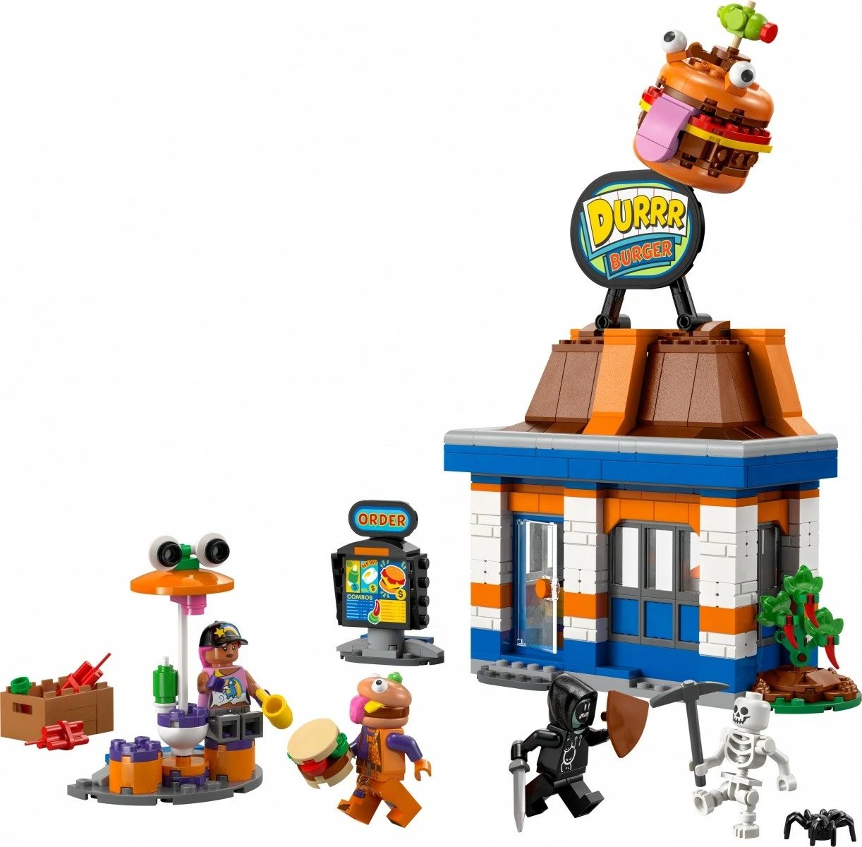 Set LEGO Fortnite Durrr Burger Restaurant 77076, 546 pjesë