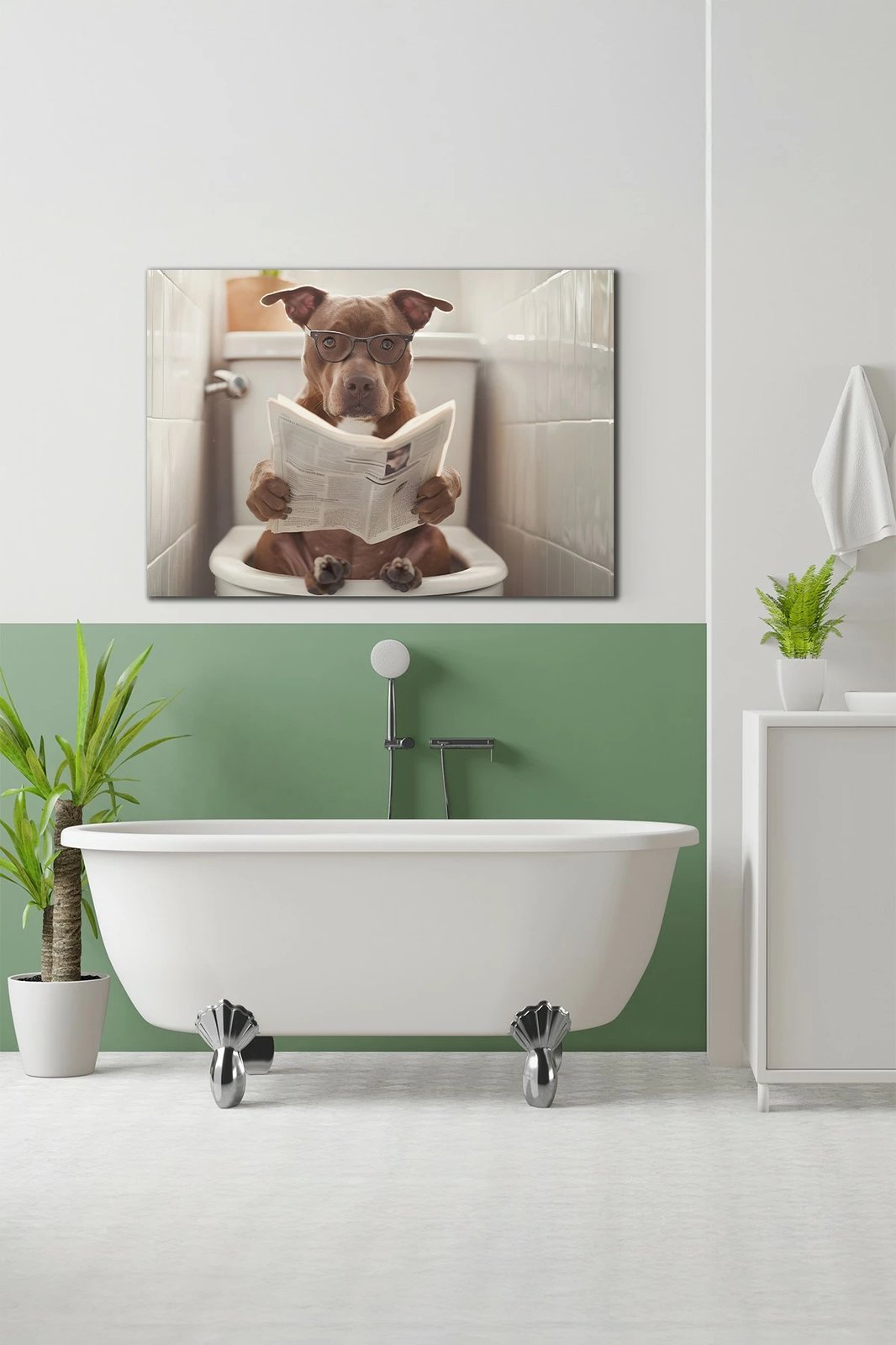 Pikturë dekorative në kanavacë, shumëngjyrëshe, Wallity, 40x60cm