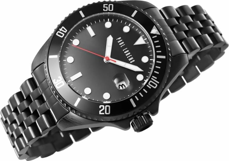 Orë dore për meshkuj Paul Lorens, e zezë