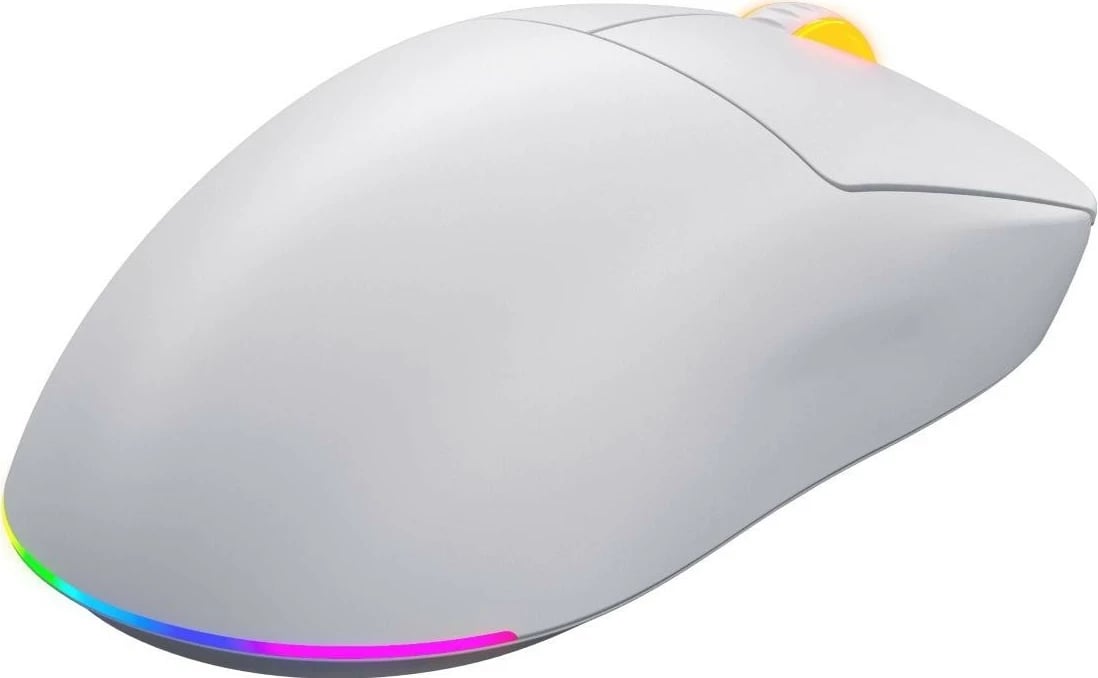 Maus Hator Quasar 3 wireless, RGB, 12000 DPI, i bardhë