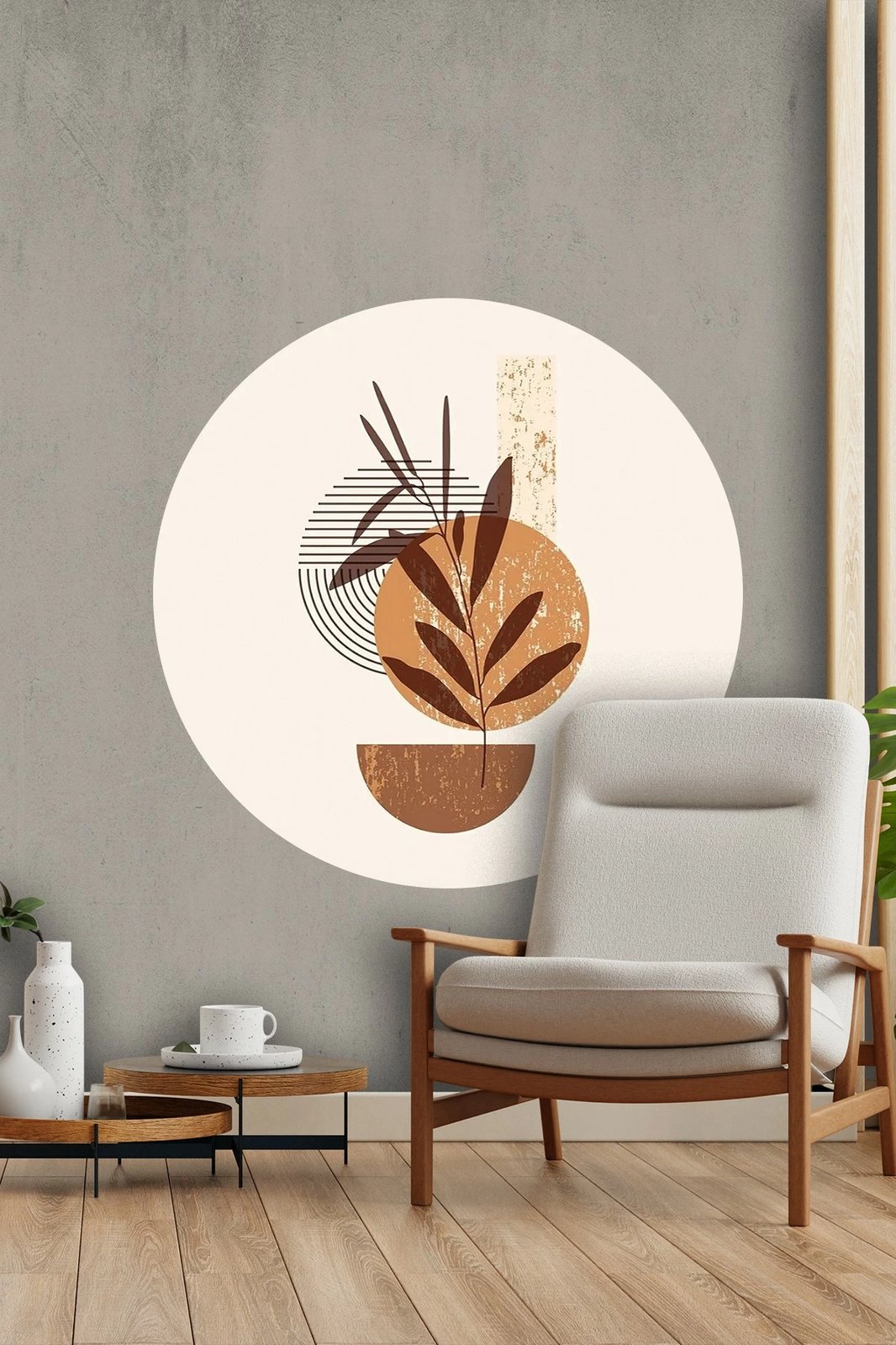 Sticker dekorativ për mur Wallity, ERSYSTCKR10