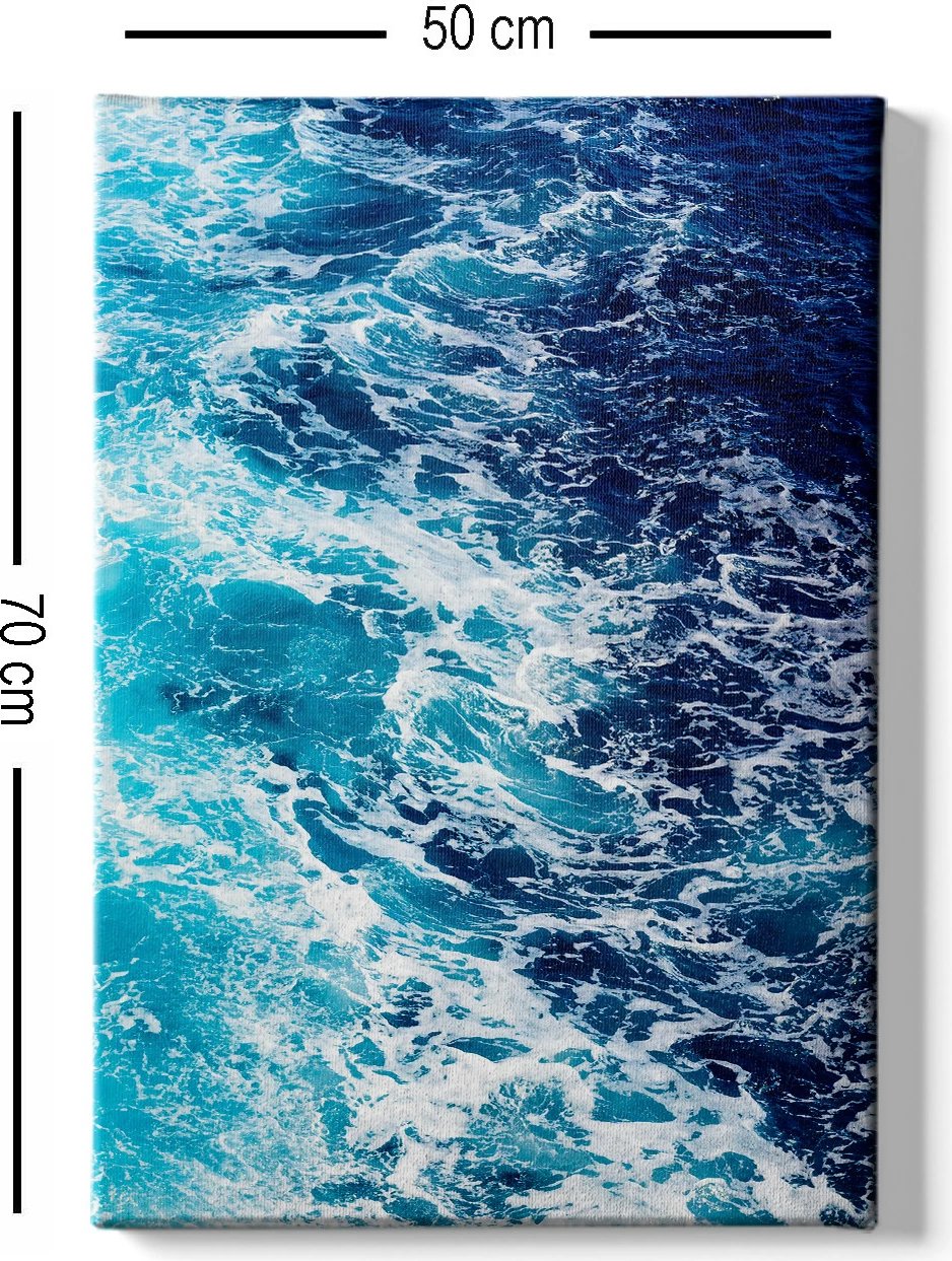 Pikturë dekorative në kanavacë, shumëngjyrëshe, kornizë druri, 50x70cm