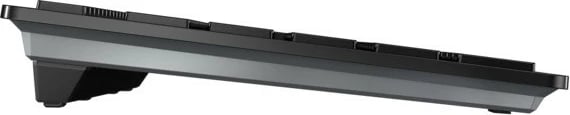 Tastierë Cherry KW 9100 SLIM, Wireless, RF Wireless + Bluetooth, QWERTY, Ngjyrë e zezë