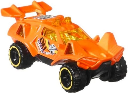 Set lodrash Hot Wheels kamion me rimorkio dhe veturë sportive, Mix ngjyra