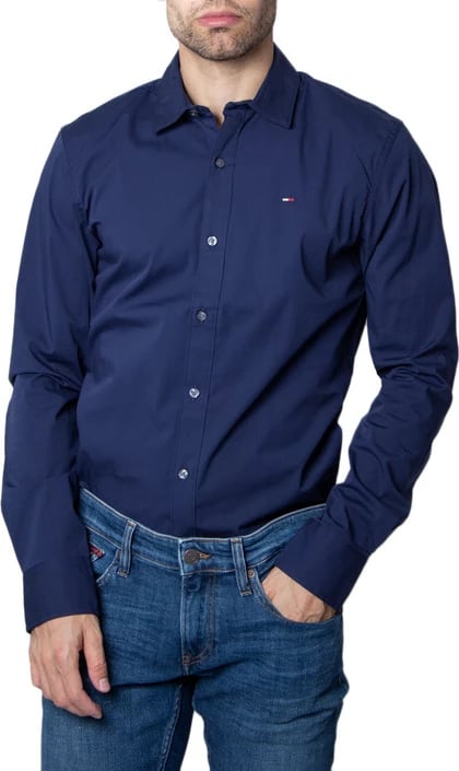 Këmishë për meshkuj Tommy Hilfiger, e kaltër