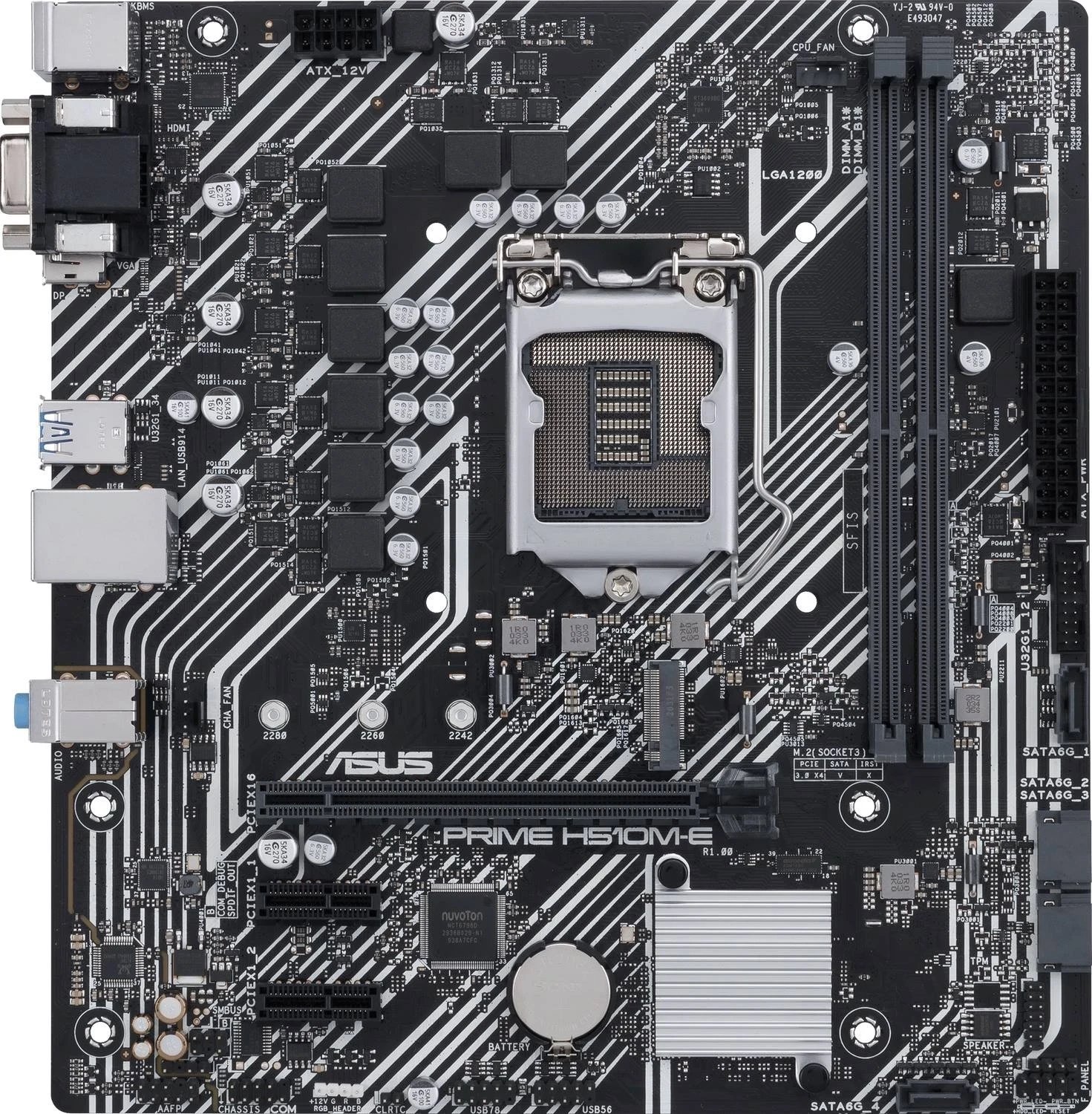 Pllakë amë Asus Prime H610M-E D4 - Intel H610