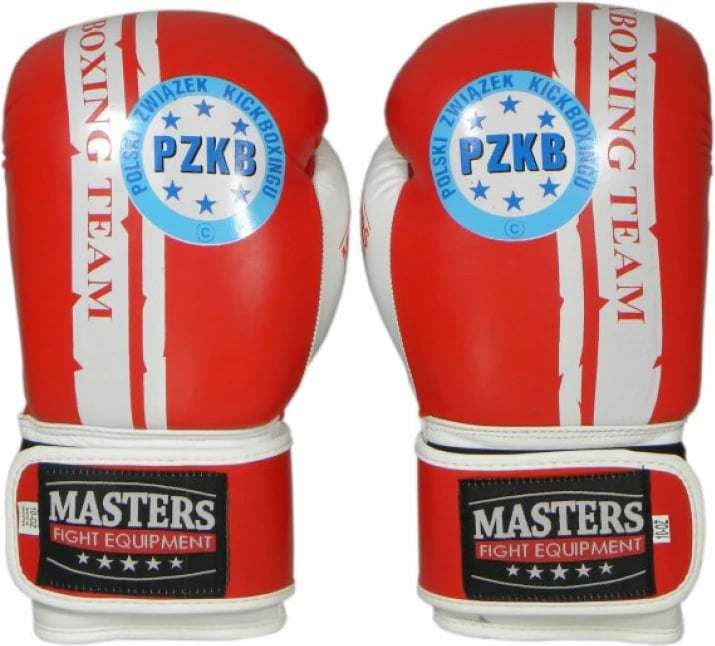 Doreza boksi për meshkuj Masters, të kuqe dhe blu