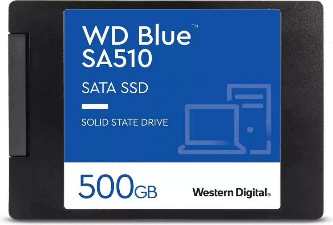 SSD Western Digital WD Blue SA510, 500GB, 2.5 inç, SATA, i zi